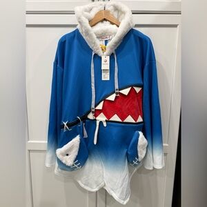Hololive Gawr Gura Cosplay Shark Hoodie Costume